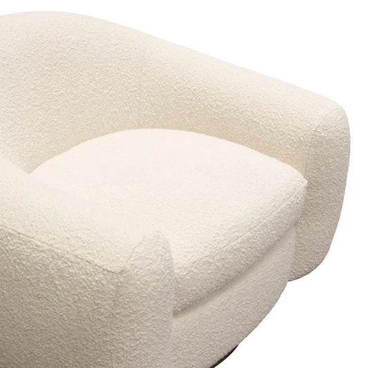 Pascal Upholstered Swivel Barrel Chair