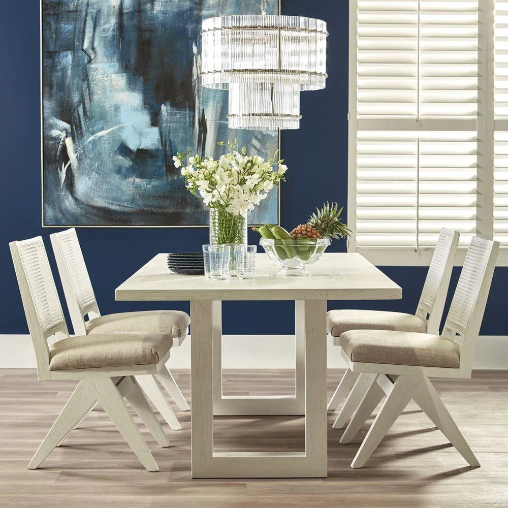 The Imperial Rattan White Dining Chair