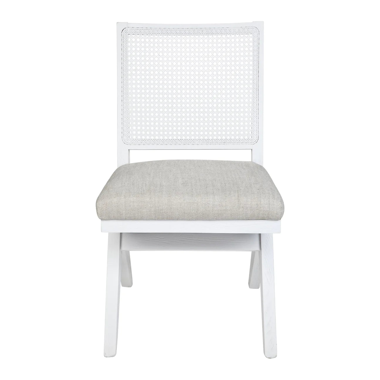 The Imperial Rattan White Dining Chair