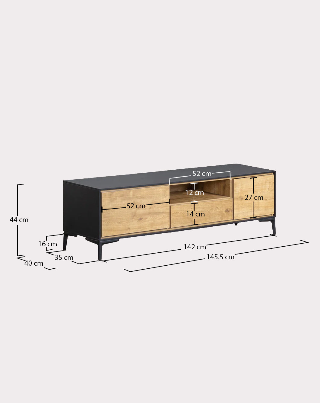 Wooden T.V Unit 11