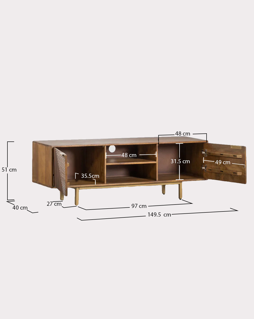 Wooden T.V Unit 10