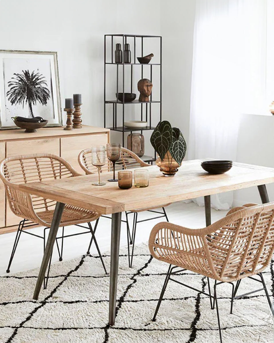 Wicker Dining Table