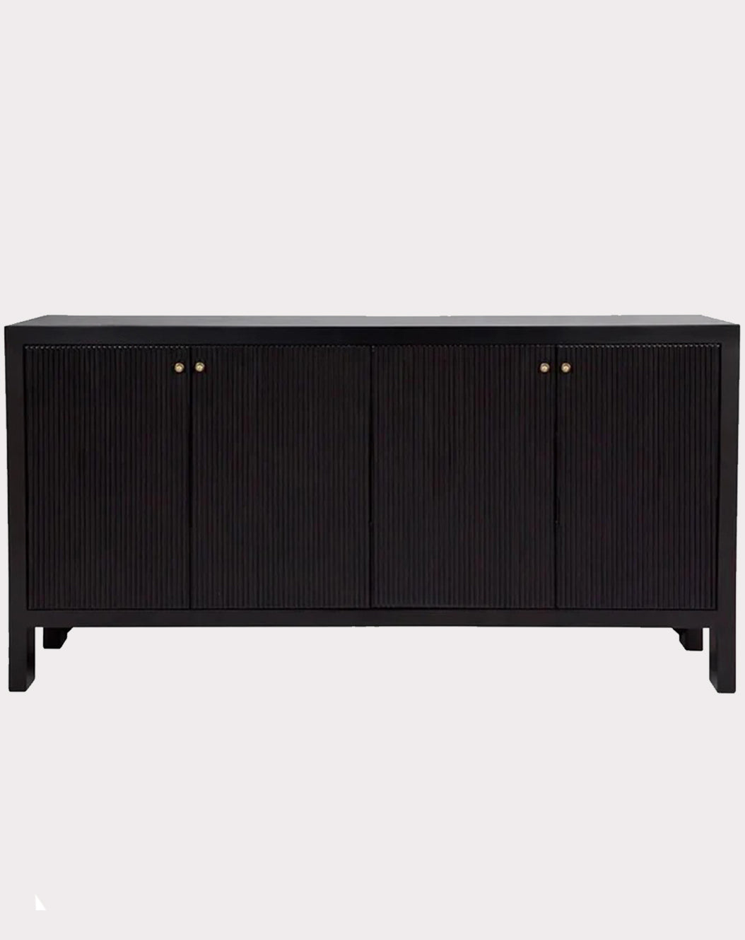 Adele 4-Door Black Buffet