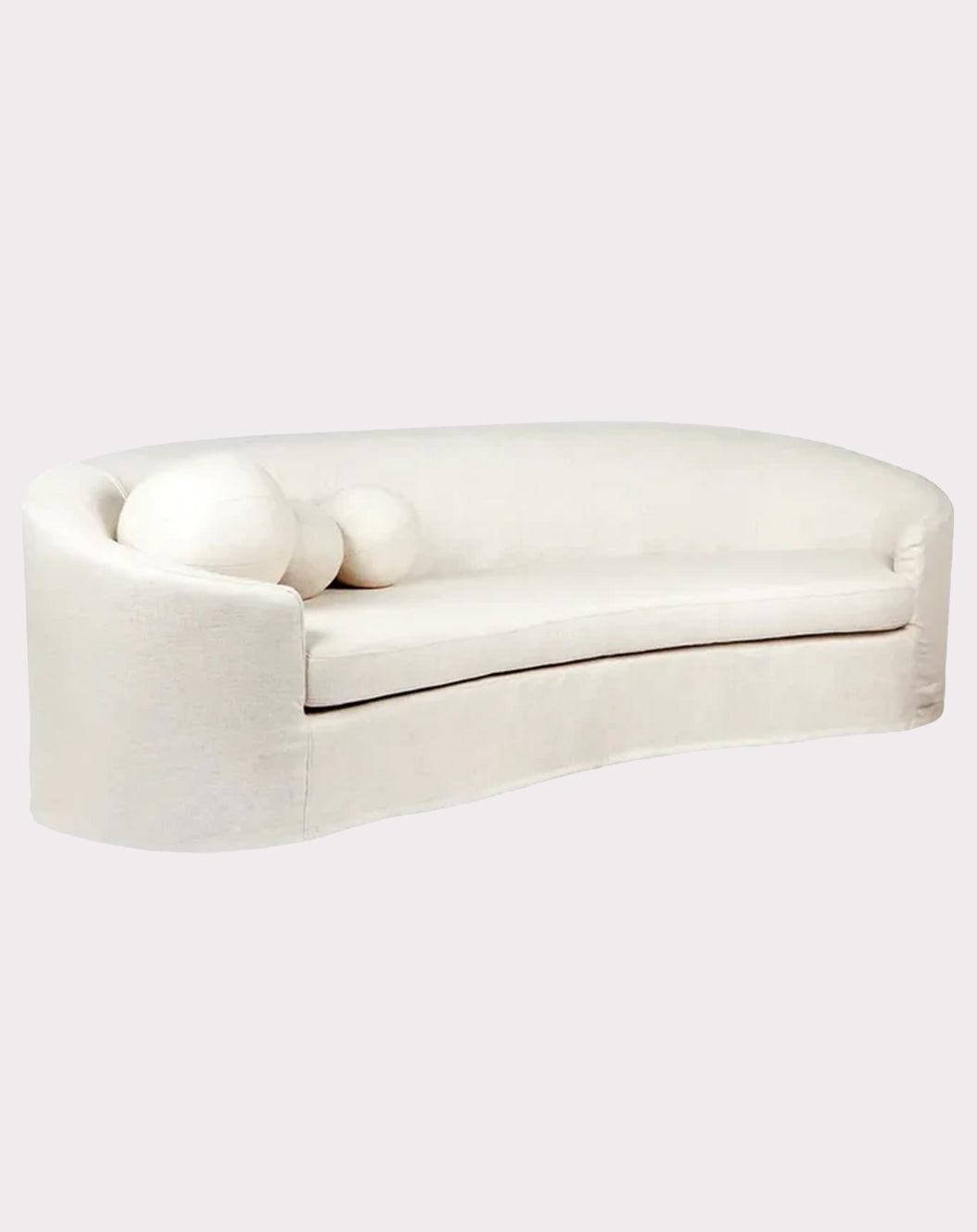 Elle 3-Seater Slip Cover Sofa