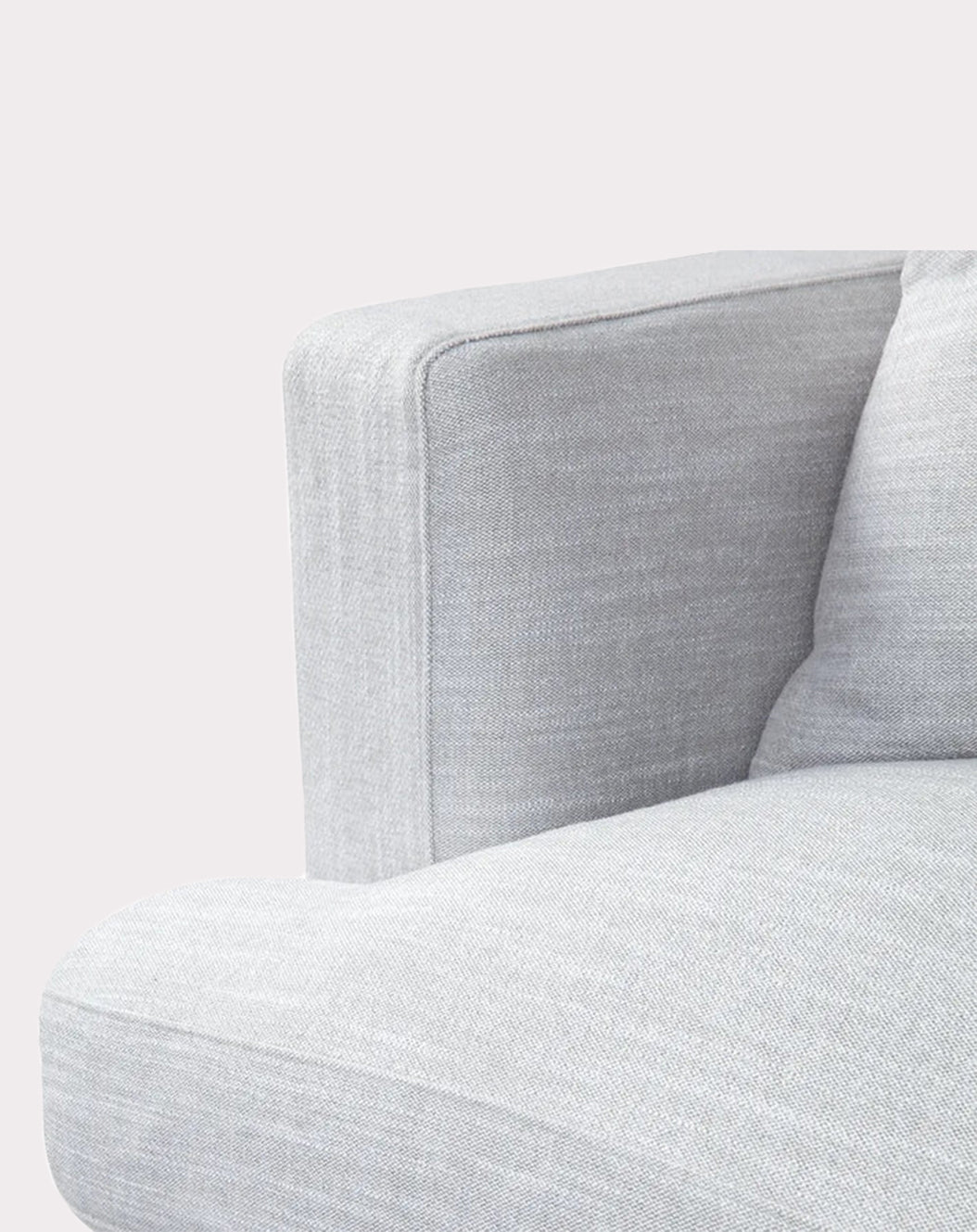 Burleigh 3 Seater Slip White Cover Sofa